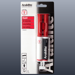 AE14 - Araldite Rapid Epoxy 24ml Syringe