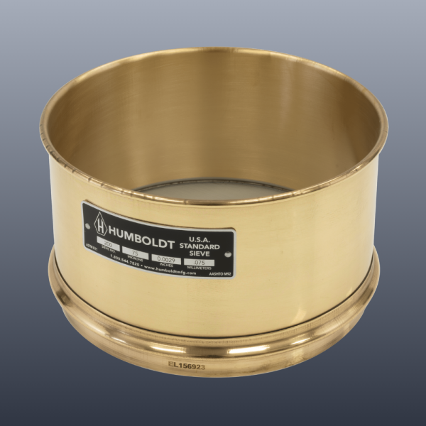 H-3945 – Humboldt Wet Washing Sieve + BG