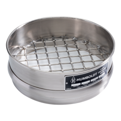 H-3920CSS.312 - Humboldt Test Sieve, 8"D x 2"H, Opening 8.0mm (5/16"), Stainless Steel Frame & Mesh